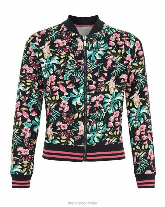 κορίτσια Mexx τυπωμένο με φερμουάρ βομβαρδιστικό ναυτικό μπλε BR0F786