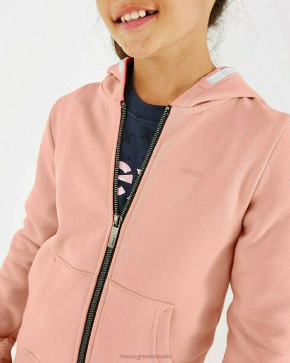 κορίτσια Mexx φερμουάρ μέσα από κουκούλα ροζ BR0F857