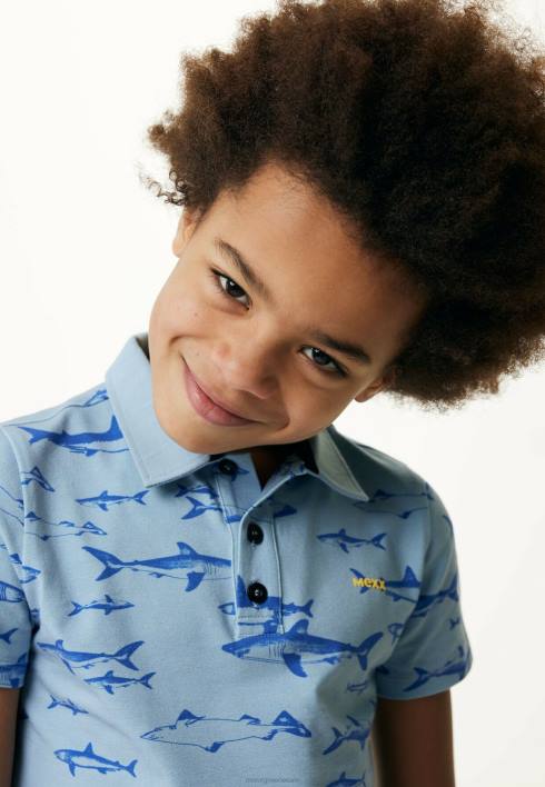 αγόρια Mexx φως πόλο εκτύπωσης μπλε BR0F886