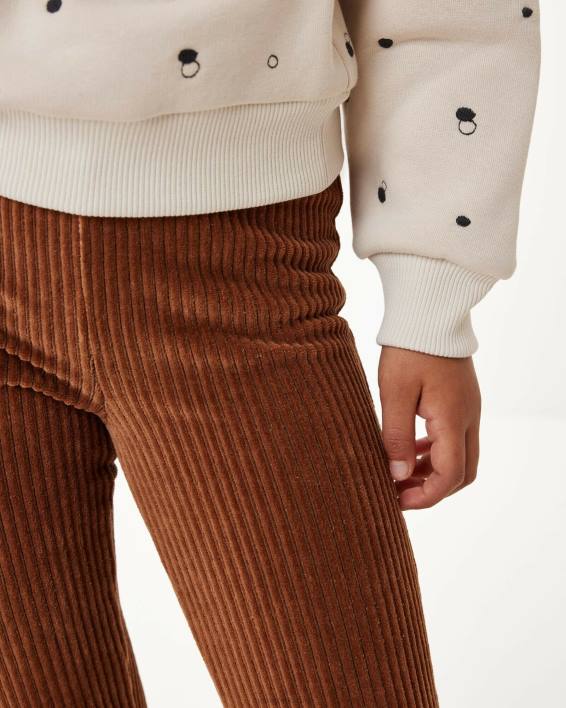 κορίτσια Mexx κοτλέ παντελόνι καφέ BR0F812