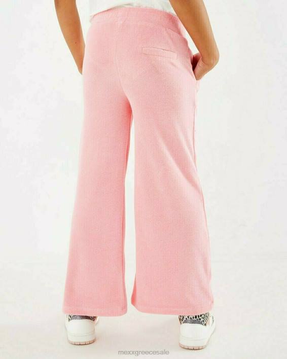 κορίτσια Mexx φαρδύ παντελόνι με πετσέτα ροζ BR0F846