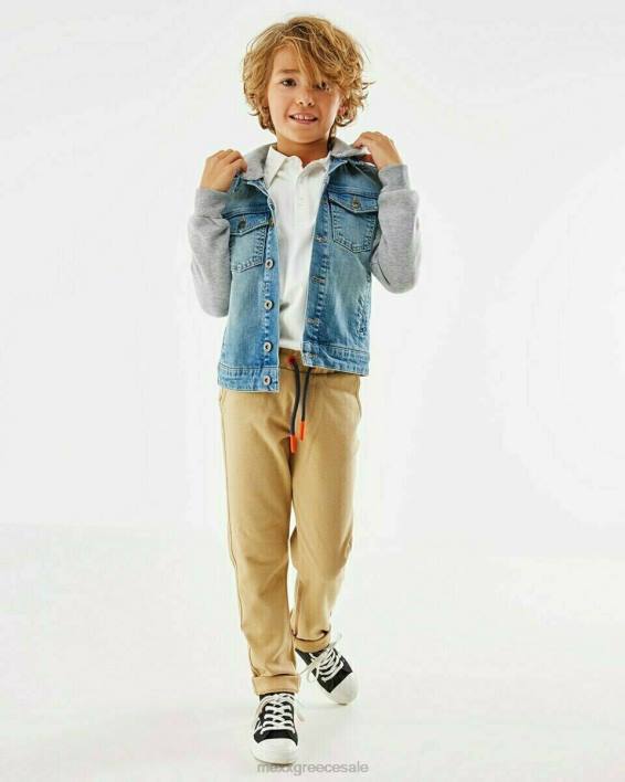 αγόρια Mexx δομή jogger pantalon άμμος μπεζ BR0F912