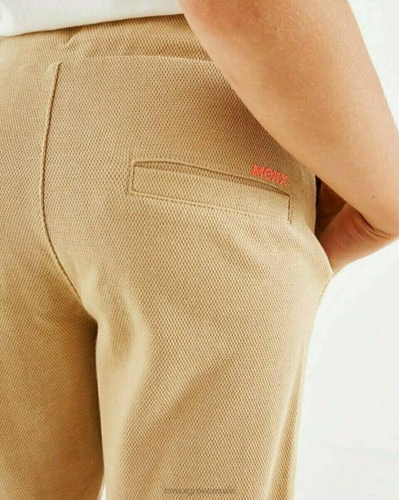 αγόρια Mexx δομή jogger pantalon άμμος μπεζ BR0F912