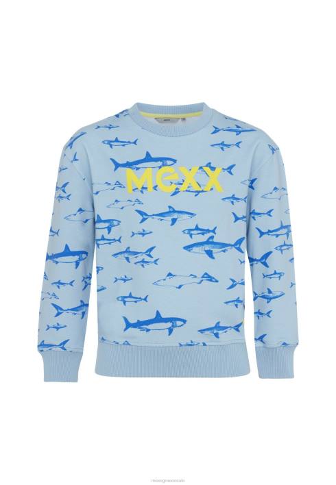 αγόρια Mexx Φωτιστικό τύπωμα πουλόβερ μπλε BR0F885