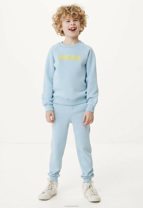 αγόρια Mexx φωτιστικό έργο τέχνης πουλόβερ με λαιμόκοψη μπλε BR0F888