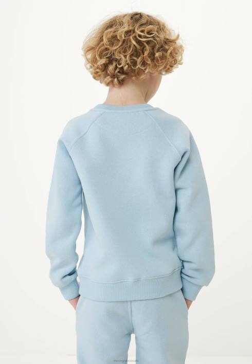 αγόρια Mexx φωτιστικό έργο τέχνης πουλόβερ με λαιμόκοψη μπλε BR0F888