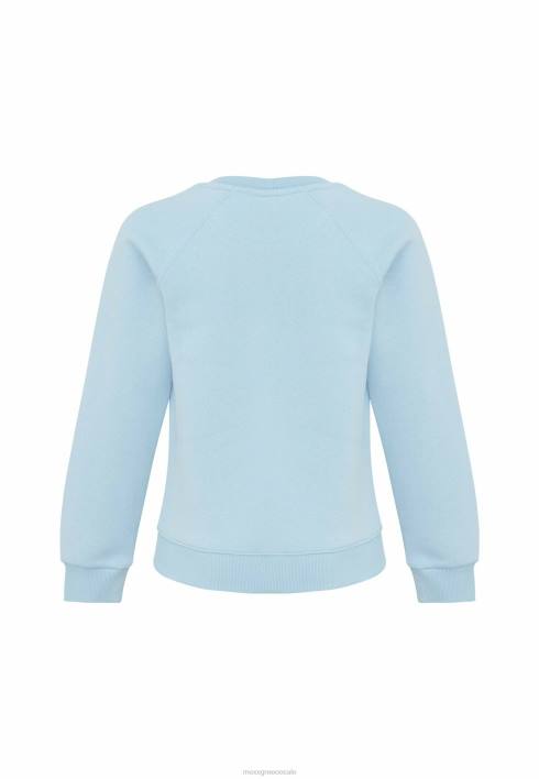 αγόρια Mexx φωτιστικό έργο τέχνης πουλόβερ με λαιμόκοψη μπλε BR0F888