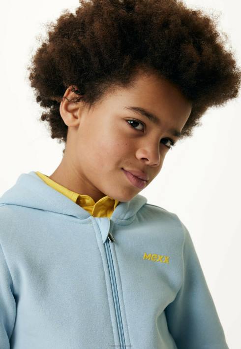 αγόρια Mexx φερμουάρ μέσα από το φως με κουκούλα μπλε BR0F889