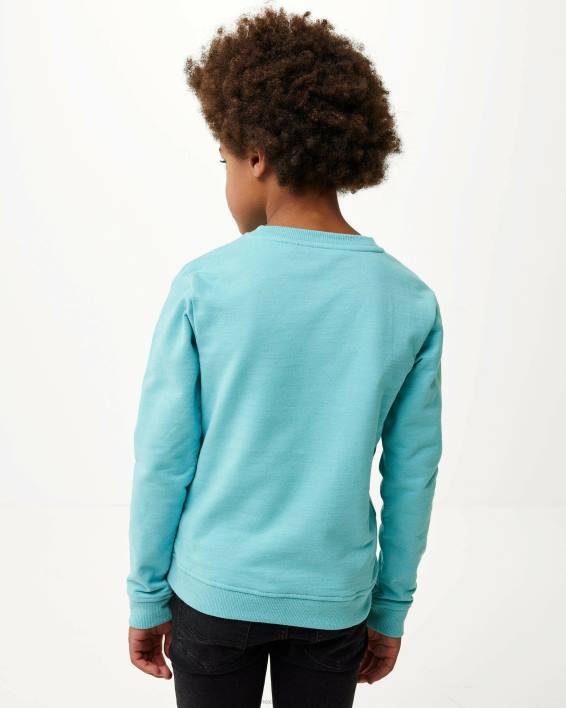 αγόρια Mexx λογότυπο crewneck φορέας ωκεανός μπλε BR0F953