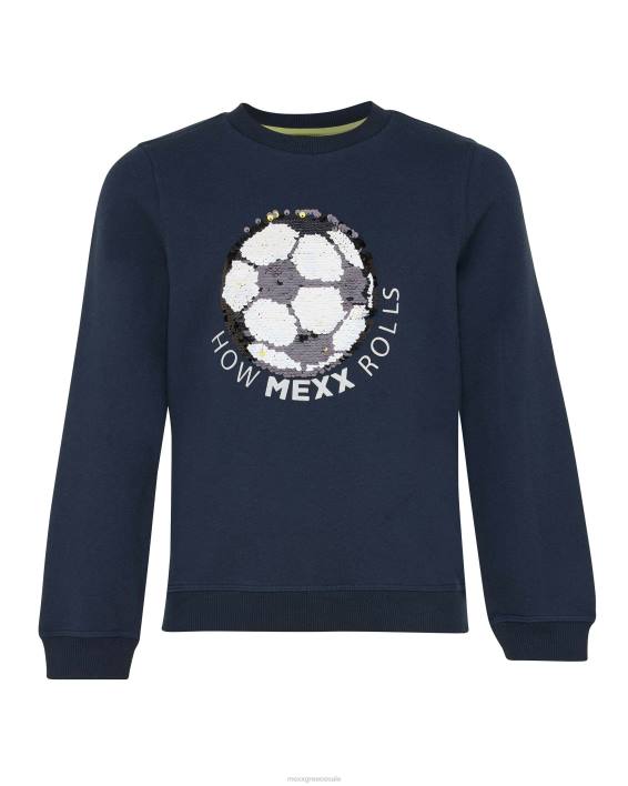 αγόρια Mexx αμφίδρομη ακολουθία crewneck ναυτικό μπλε BR0F960