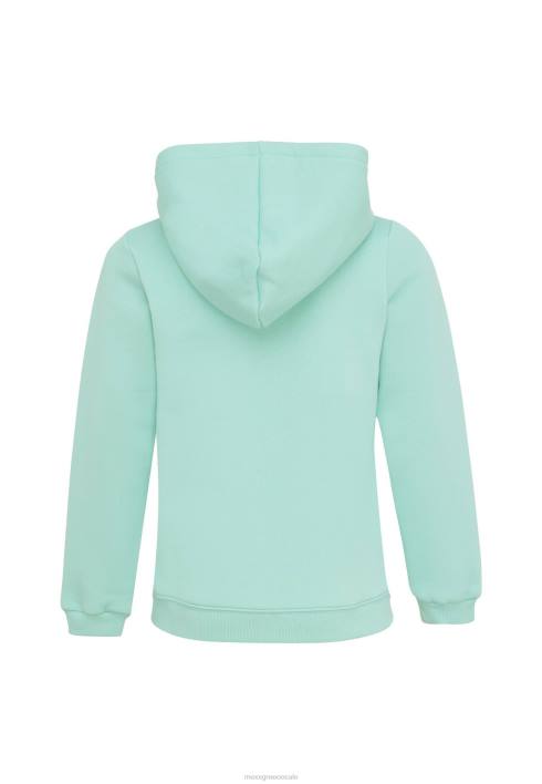 κορίτσια Mexx φερμουάρ μέσα από το φως με κουκούλα πράσινος BR0F768