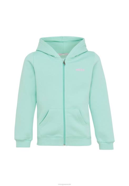 κορίτσια Mexx φερμουάρ μέσα από το φως με κουκούλα πράσινος BR0F768