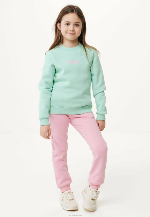 κορίτσια Mexx Φωτιστικό πουλόβερ με λαιμόκοψη πράσινος BR0F773