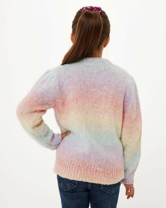 κορίτσια Mexx πουλόβερ ουράνιο τόξο πολύχρωμο BR0F824