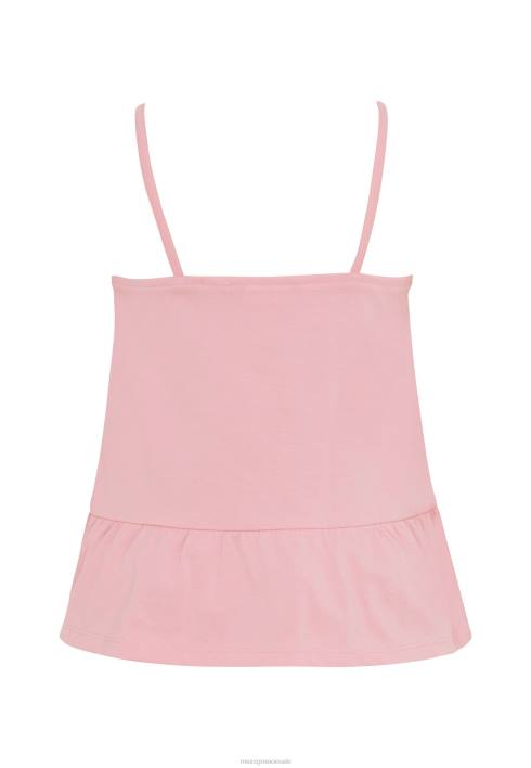 κορίτσια Mexx αμάνικο τοπ σολομό ροζ BR0F759