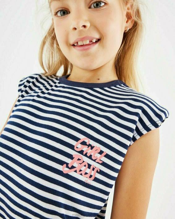 κορίτσια Mexx ριγέ επάνω μαξιλαράκια ώμου σε λευκό άσπρο BR0F784