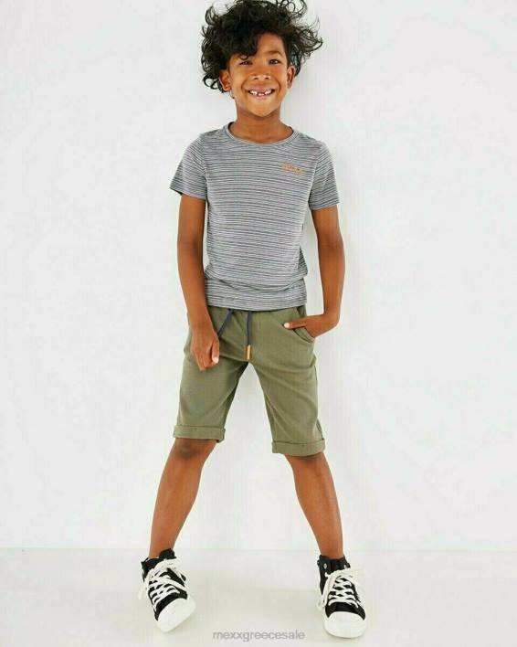 αγόρια Mexx δομή σύντομο στρατό πράσινος BR0F971