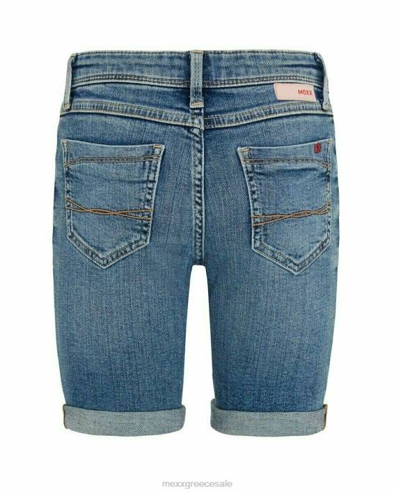 κορίτσια Mexx Juno κοντό slim leg τζιν vintage μπλε μπλε BR0F870