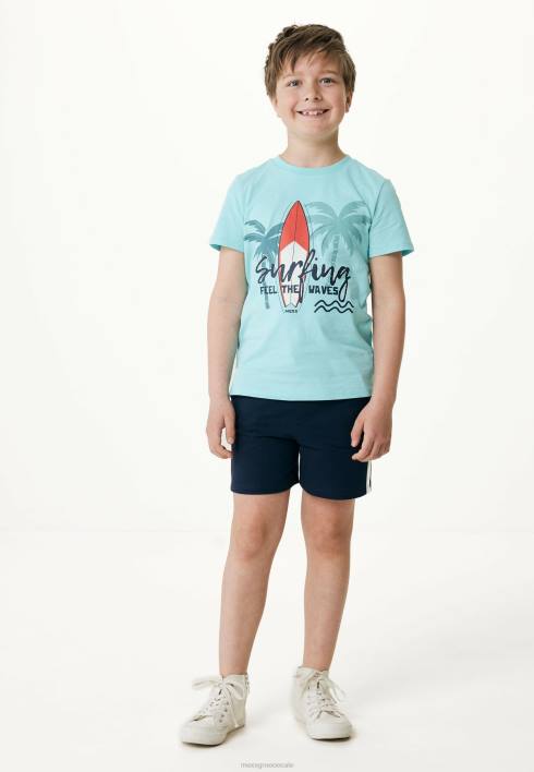 αγόρια Mexx φούτερ με εμπριμέ ρίγες navy μπλε BR0F884