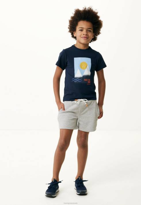 αγόρια Mexx βασικό sweat shorts melee γκρί BR0F905