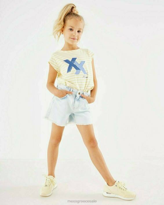 κορίτσια Mexx τζιν σορτς tina ελαφριά πέτρα μπλε BR0F797