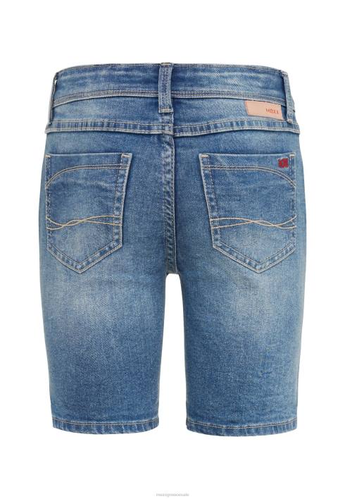 κορίτσια Mexx κοντό στη μέση λεπτό πόδι κοντό τζιν ελαφρύ vintage μπλε BR0F758