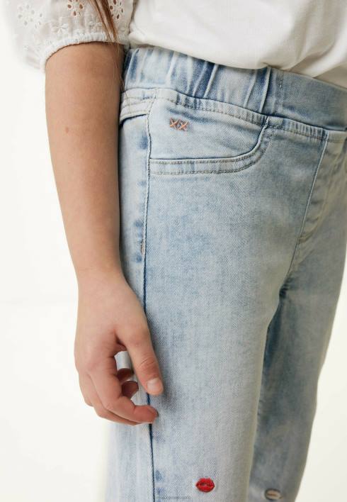 κορίτσια Mexx φουντωτό τζιν παντελόνι μπλε BR0F769