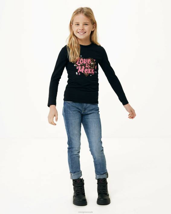 κορίτσια Mexx Juno τζιν με μέση/λεπτό πόδι ελαφρύ σοδειά BR0F782