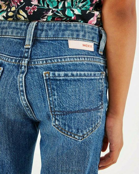 κορίτσια Mexx tina κωνικό τζιν vintage μπλε μπλε BR0F860