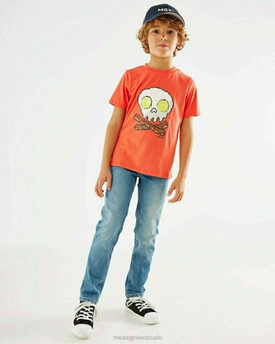 αγόρια Mexx τζιν σε ίσιο πόδι vintage χρησιμοποιημένο μπλε BR0F983