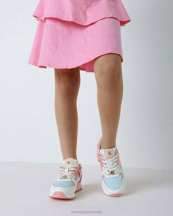 κορίτσια Mexx sneaker fleur μίνι ροζ BR0F997