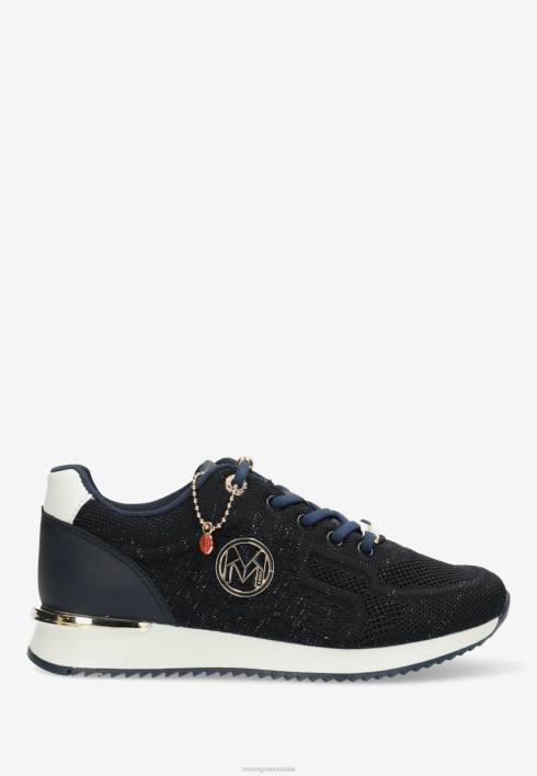 κορίτσια Mexx sneaker gitte glitter mini navy μπλε BR0F991