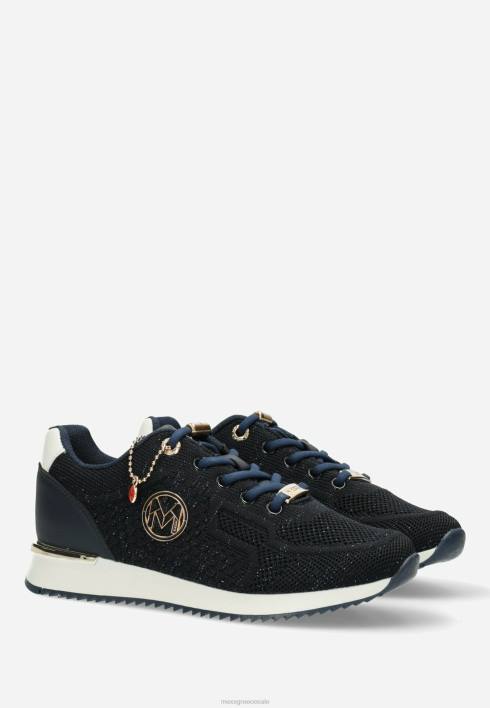 κορίτσια Mexx sneaker gitte glitter mini navy μπλε BR0F991