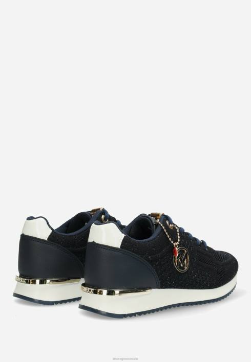κορίτσια Mexx sneaker gitte glitter mini navy μπλε BR0F991